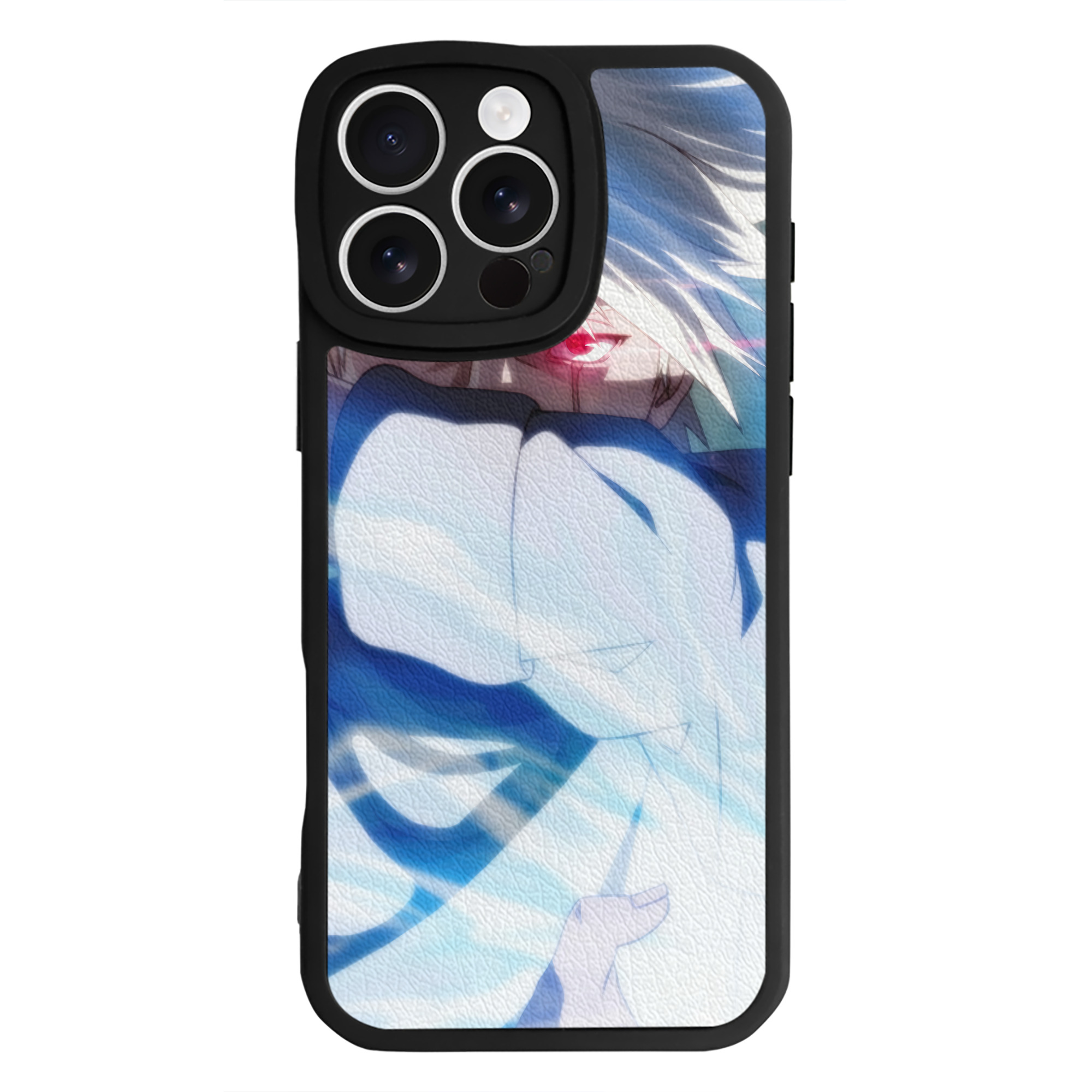 （画像用） NARUTO -ナルト- NARUTO -ナルト- 疾風伝 【iPhone 16シリーズ対応】シリコンスマホケース（レザー調） 材質：シリコン